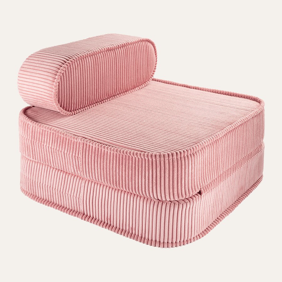 Wigiwama Uitklapstoel 3-in-1 in Pink Mousse (oudroze)