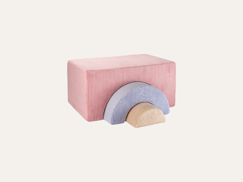 Wigiwama Regenboog speelset Pink Mousse