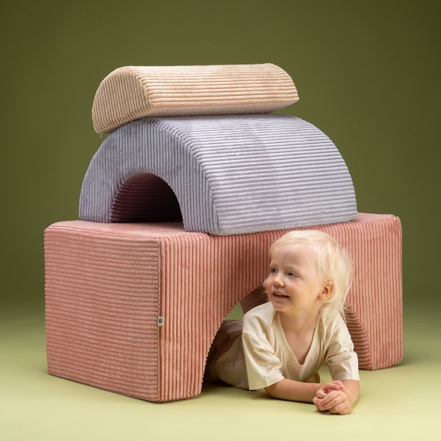 Wigiwama Regenboog speelset Pink Mousse