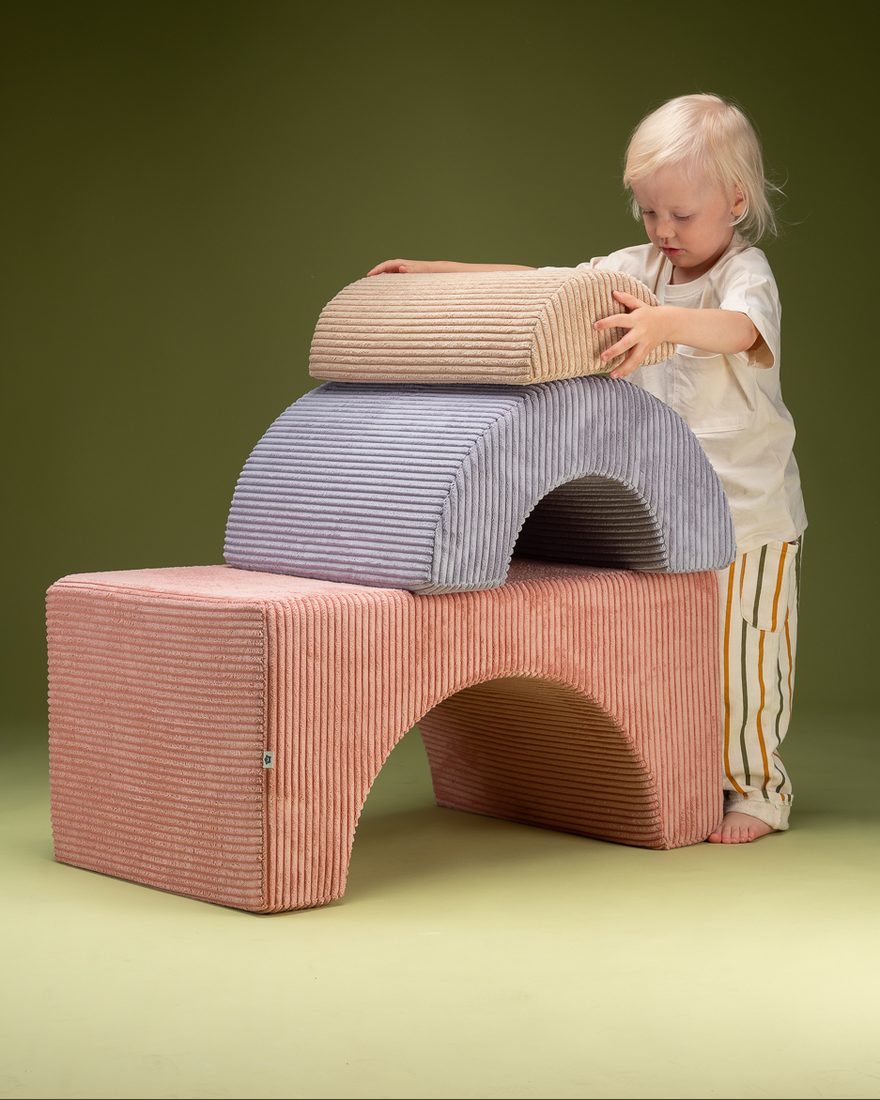 Kenmerken Wigiwama Regenboog speelset Pink Mousse