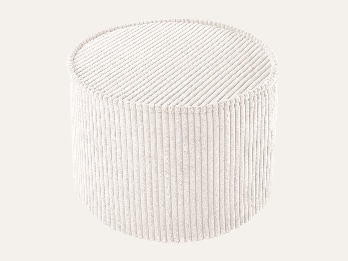 De Wigiwama ronde zitpoef Marshmallow