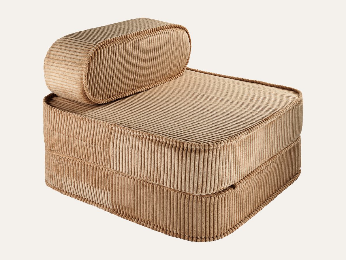 De Wigiwama uitklapstoel 3-in-1 Toffee