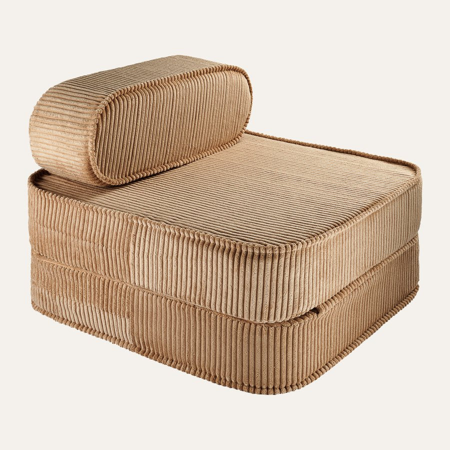 Wigiwama Uitklapstoel 3-in-1 in Toffee (karamelbruin)