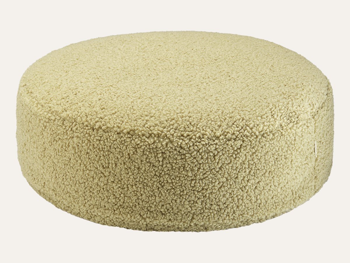 De Wigiwama ronde poef Matcha