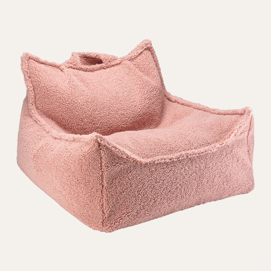 Wigiwama Teddy Stoffsitzsack in Guave