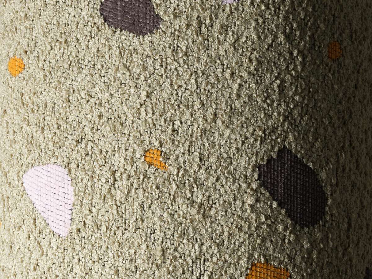 Terrazzo van dichtbij — Wigiwama Sitzsack mit Terrazzo-Print Moos