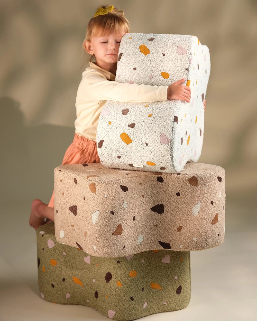 Wigiwama Wolkenpoef Moss in een kinderkamer