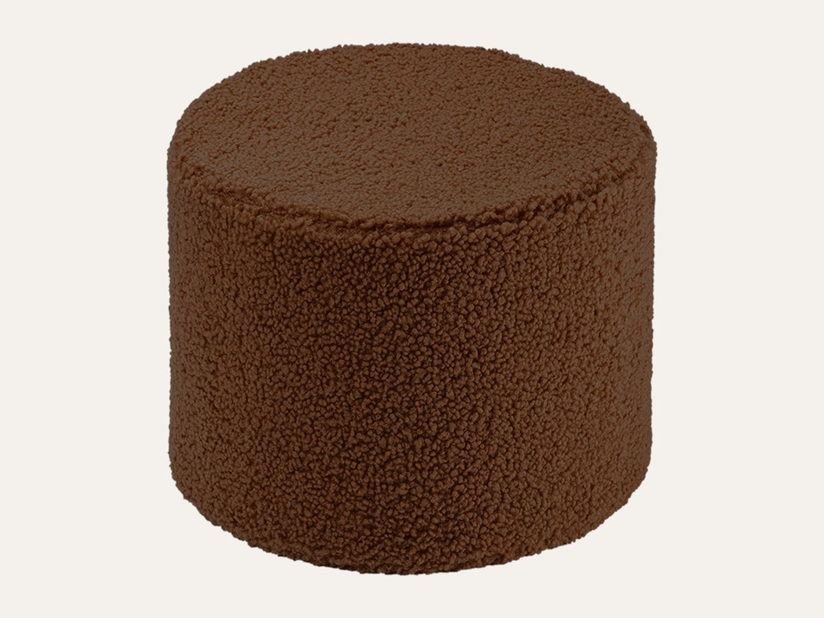De Wigiwama ronde zitpoef Warm Hazel