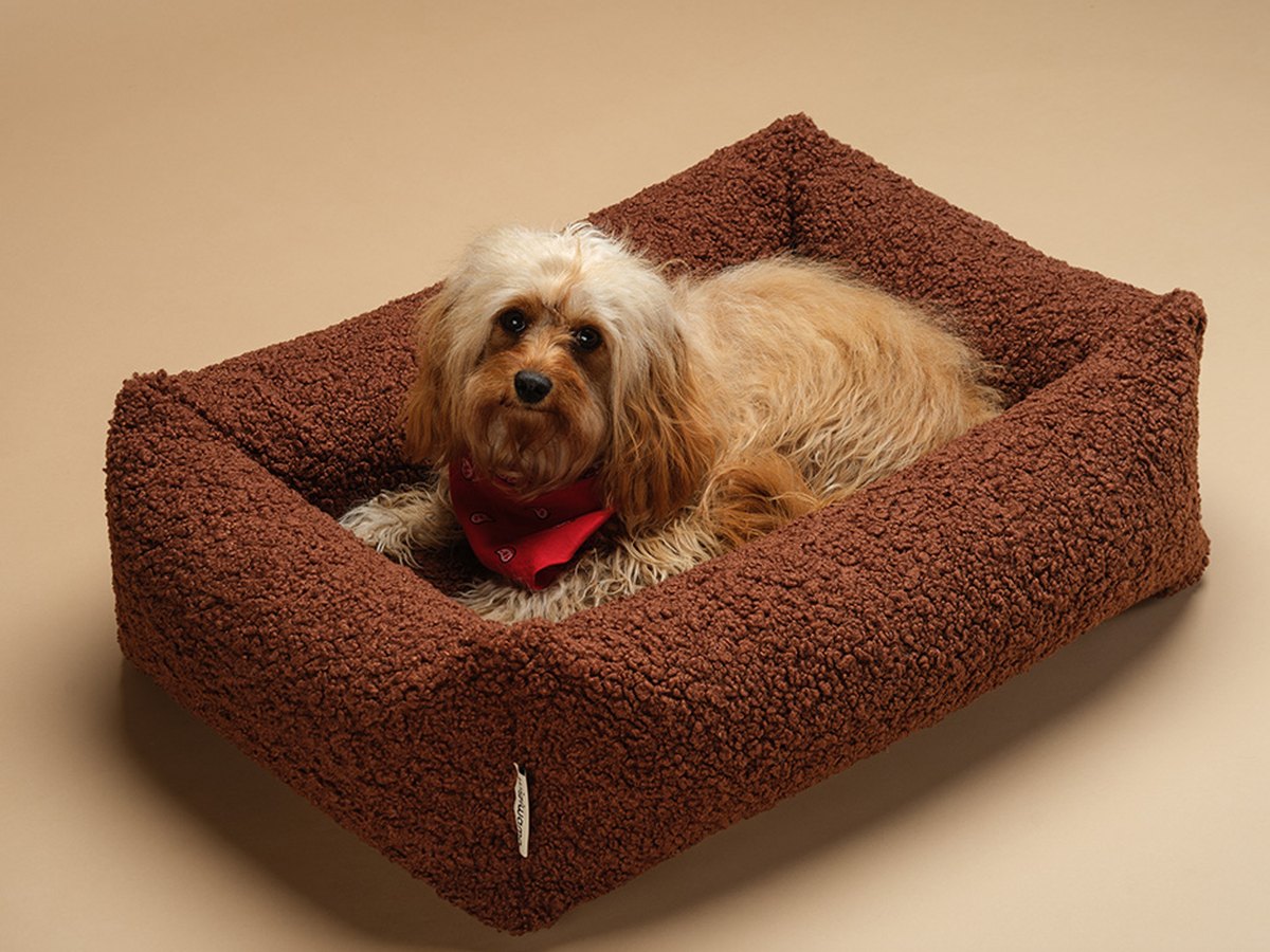 Kenmerken Wigiwama Dog Pillow - Pet Snuggle Bed Brown - M