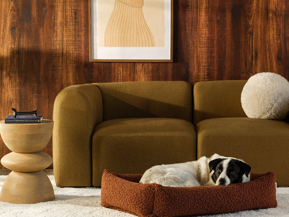 De Wigiwama Pet Snuggle Bed hondenmand Brown - L