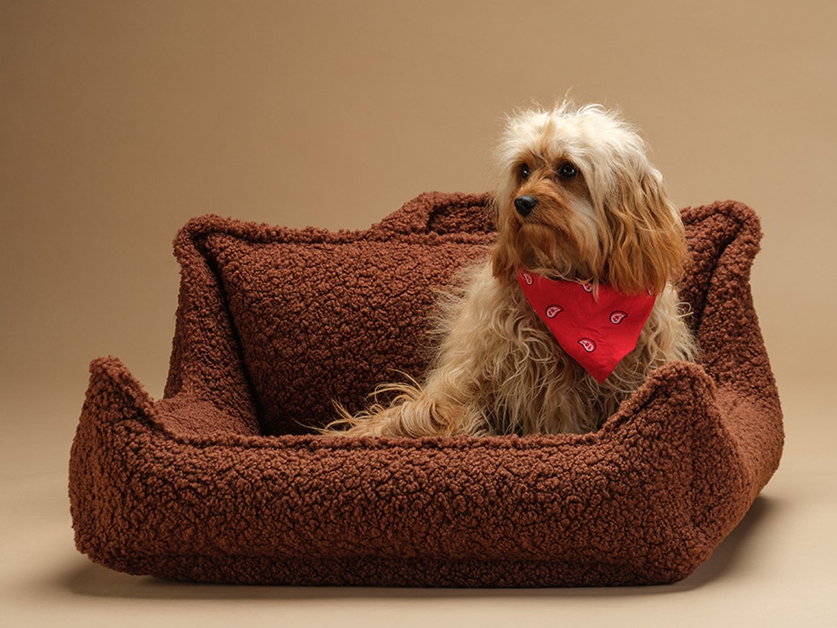 Kenmerken Wigiwama Dog Bed - Pet Club Chair Brown - M