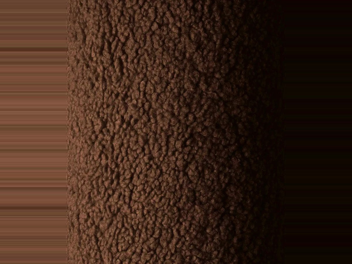 Stof van dichtbij — Wigiwama Dog Bed - Pet Club Chair Brown - L